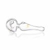 A glass spoon with a cat on it