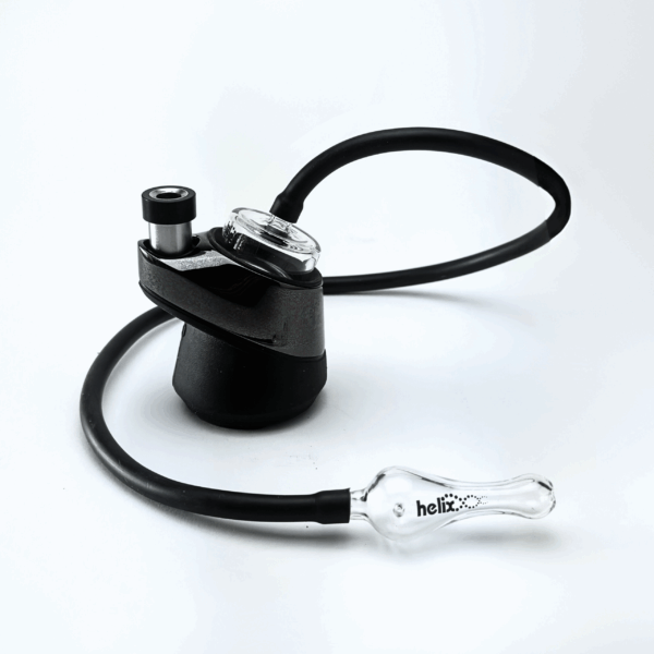 Puffco e-rig with Helix hookah mouthpiece