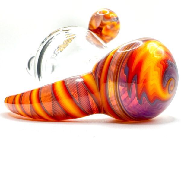 OG Helix Pipe - Amber Haze, Handblown Glass | American Helix